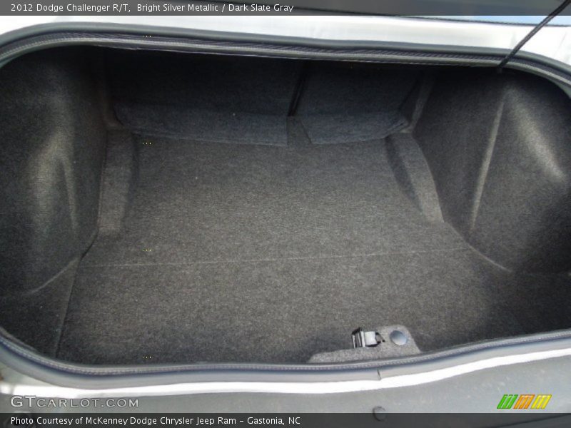 Bright Silver Metallic / Dark Slate Gray 2012 Dodge Challenger R/T