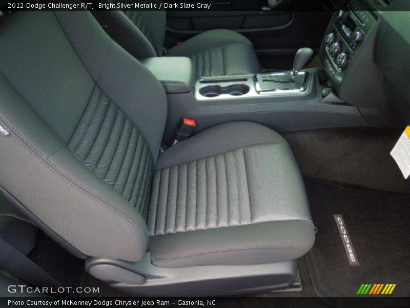 Bright Silver Metallic / Dark Slate Gray 2012 Dodge Challenger R/T