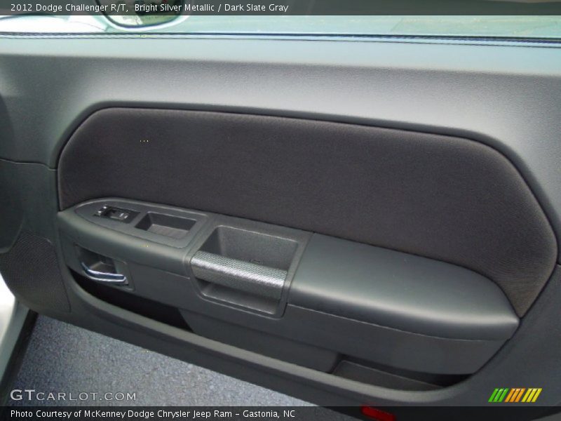 Bright Silver Metallic / Dark Slate Gray 2012 Dodge Challenger R/T