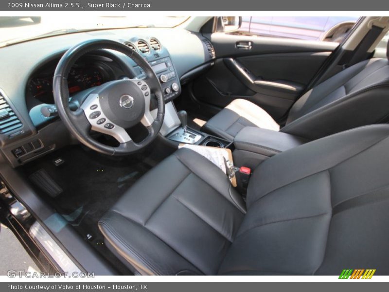 Super Black / Charcoal 2009 Nissan Altima 2.5 SL