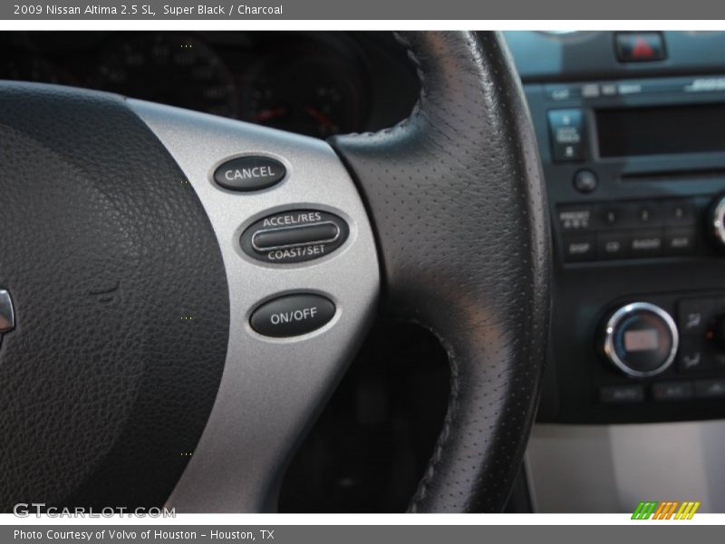Super Black / Charcoal 2009 Nissan Altima 2.5 SL