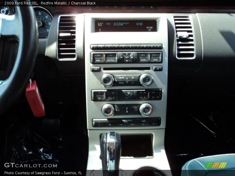 Redfire Metallic / Charcoal Black 2009 Ford Flex SEL