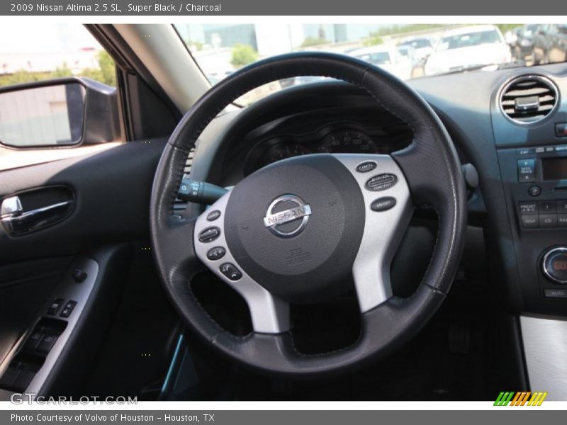 Super Black / Charcoal 2009 Nissan Altima 2.5 SL