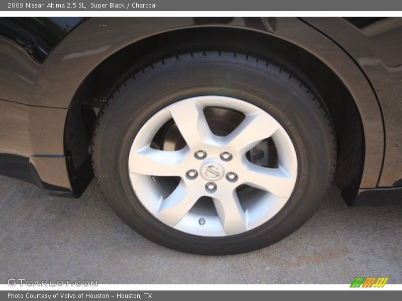 Super Black / Charcoal 2009 Nissan Altima 2.5 SL