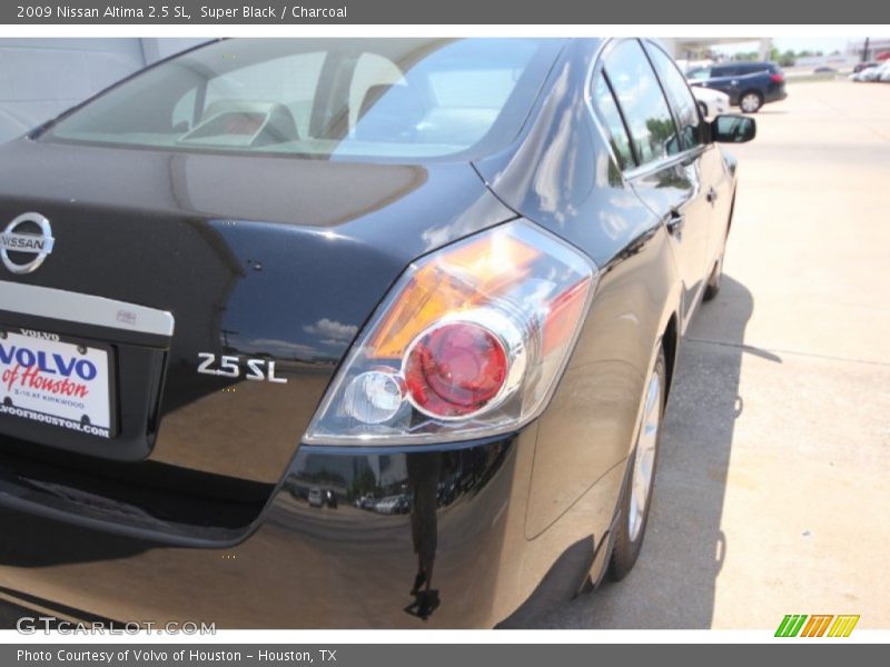 Super Black / Charcoal 2009 Nissan Altima 2.5 SL