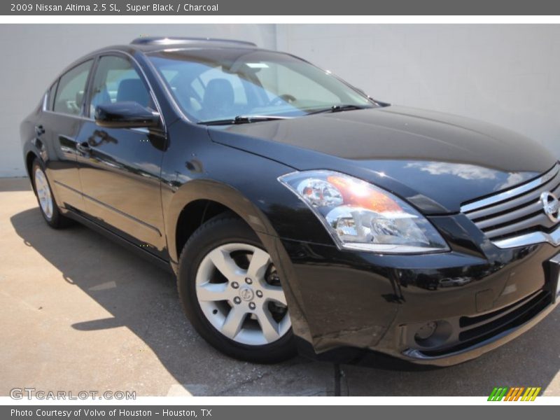 Super Black / Charcoal 2009 Nissan Altima 2.5 SL