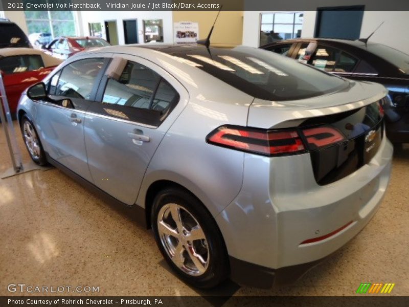 Viridian Joule / Jet Black/Dark Accents 2012 Chevrolet Volt Hatchback