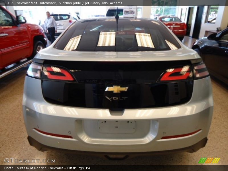Viridian Joule / Jet Black/Dark Accents 2012 Chevrolet Volt Hatchback