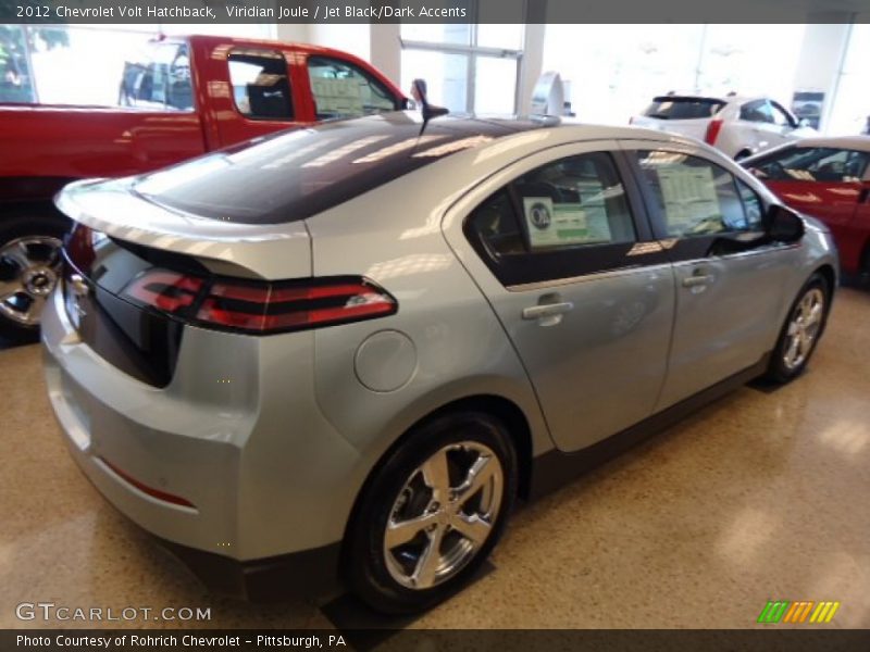 Viridian Joule / Jet Black/Dark Accents 2012 Chevrolet Volt Hatchback