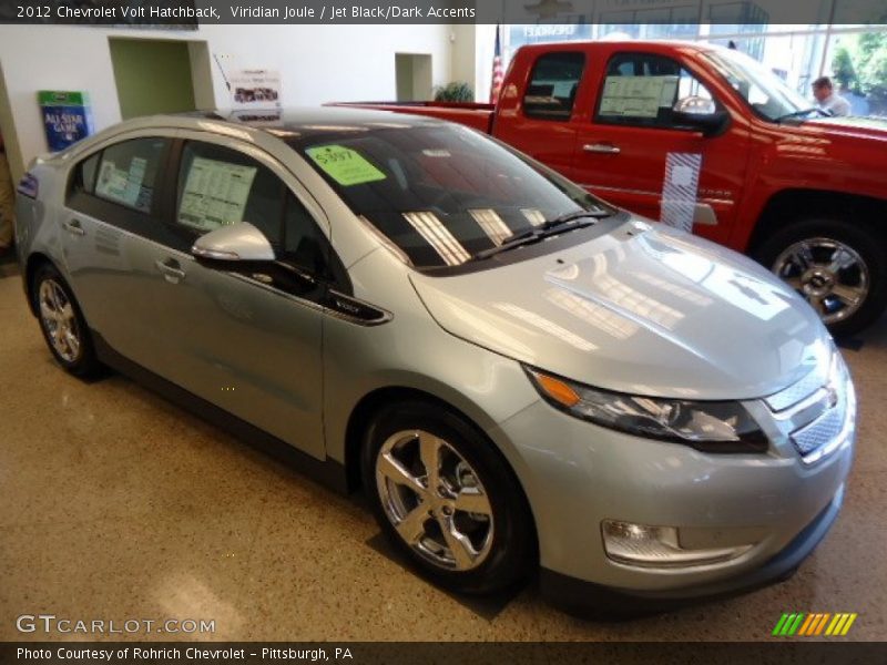 Viridian Joule / Jet Black/Dark Accents 2012 Chevrolet Volt Hatchback