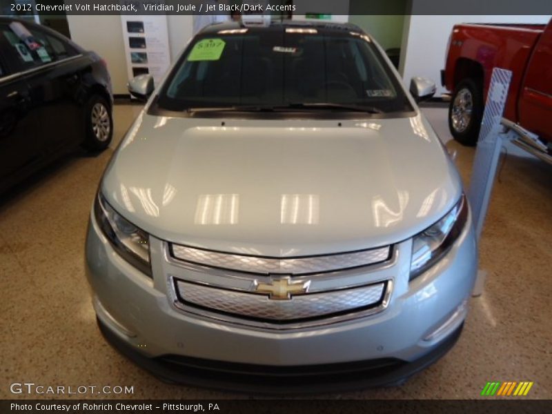 Viridian Joule / Jet Black/Dark Accents 2012 Chevrolet Volt Hatchback