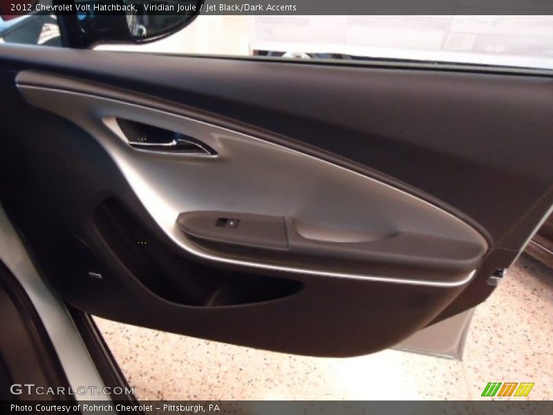 Viridian Joule / Jet Black/Dark Accents 2012 Chevrolet Volt Hatchback