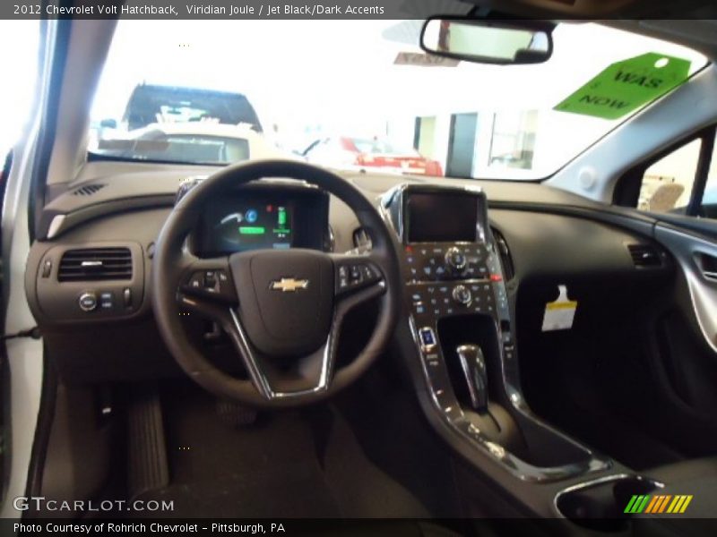 Viridian Joule / Jet Black/Dark Accents 2012 Chevrolet Volt Hatchback