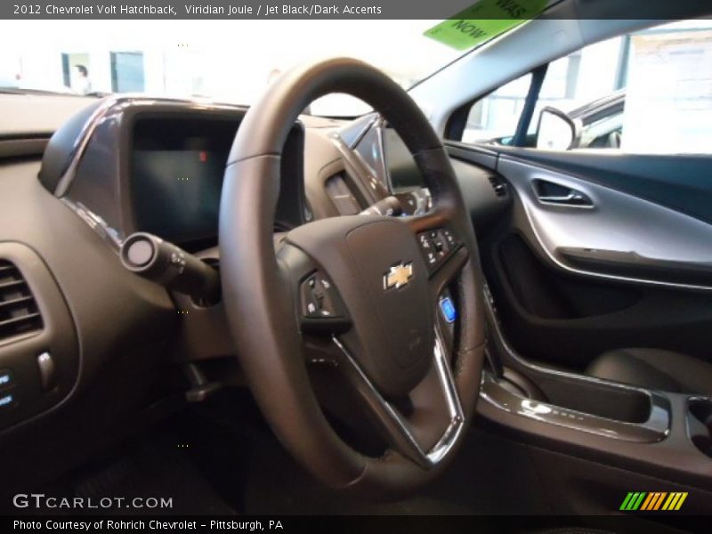 Viridian Joule / Jet Black/Dark Accents 2012 Chevrolet Volt Hatchback