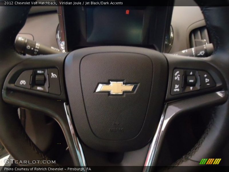 Viridian Joule / Jet Black/Dark Accents 2012 Chevrolet Volt Hatchback