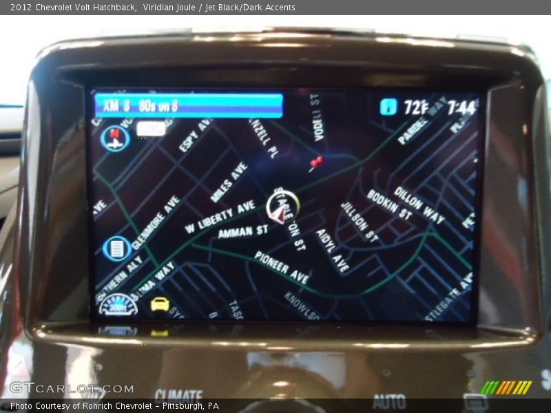 Viridian Joule / Jet Black/Dark Accents 2012 Chevrolet Volt Hatchback