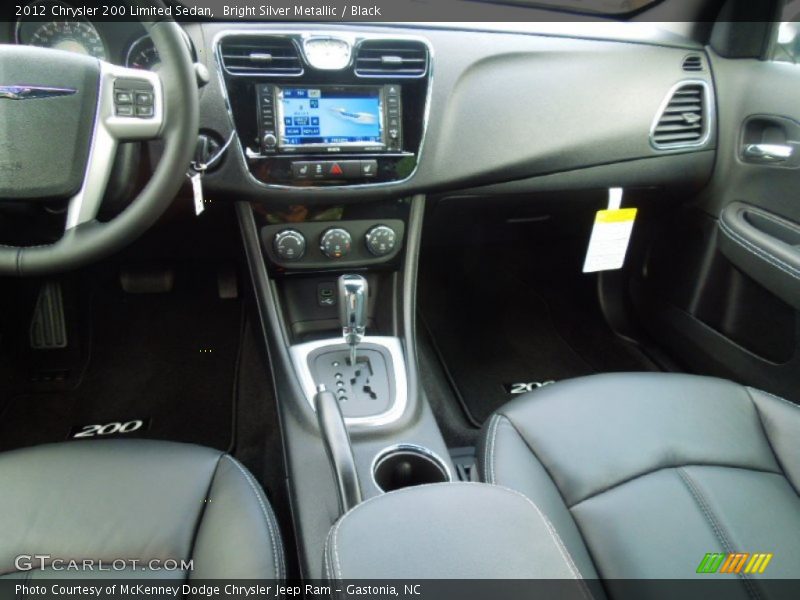 Bright Silver Metallic / Black 2012 Chrysler 200 Limited Sedan