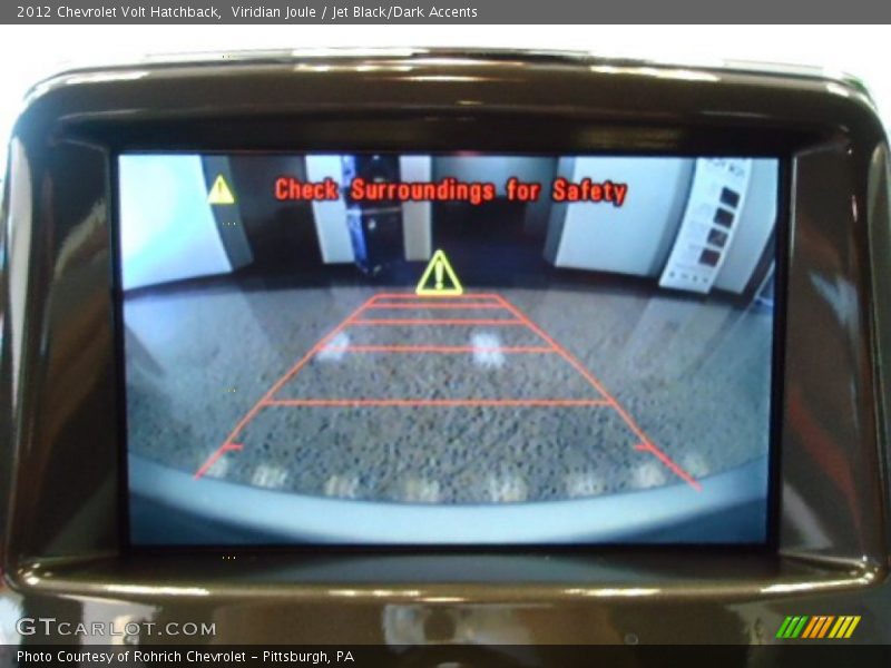 Viridian Joule / Jet Black/Dark Accents 2012 Chevrolet Volt Hatchback