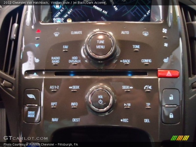 Viridian Joule / Jet Black/Dark Accents 2012 Chevrolet Volt Hatchback