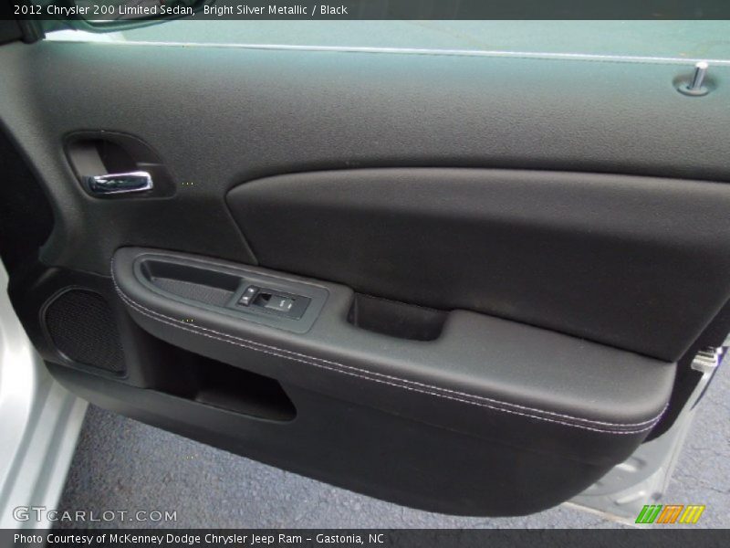 Bright Silver Metallic / Black 2012 Chrysler 200 Limited Sedan