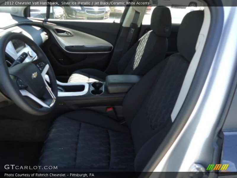 Silver Ice Metallic / Jet Black/Ceramic White Accents 2012 Chevrolet Volt Hatchback
