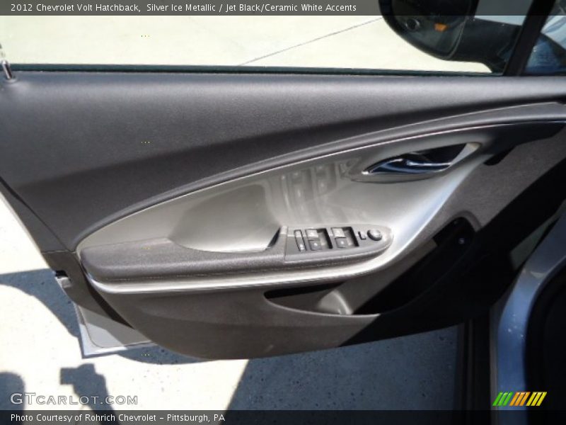 Silver Ice Metallic / Jet Black/Ceramic White Accents 2012 Chevrolet Volt Hatchback