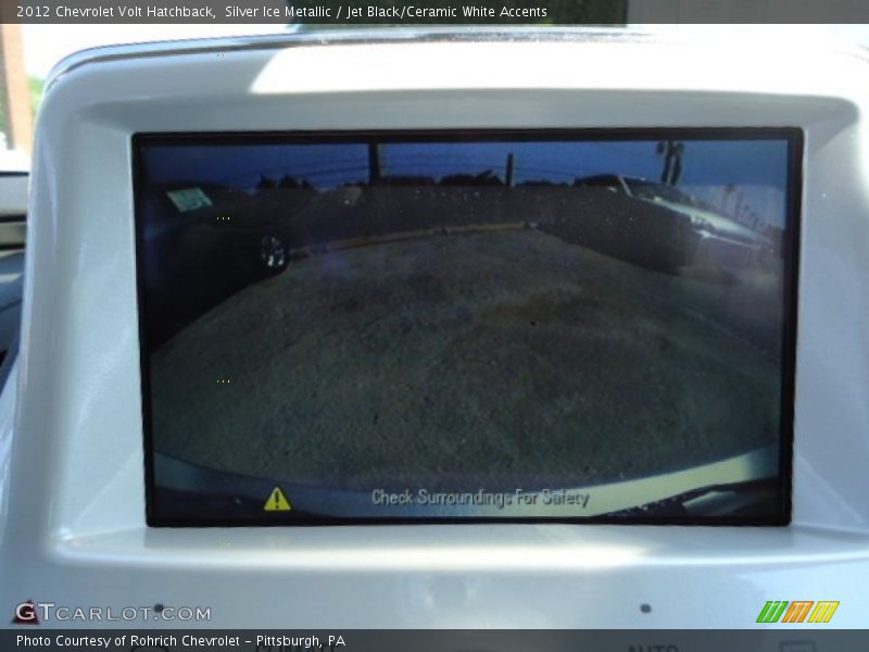 Silver Ice Metallic / Jet Black/Ceramic White Accents 2012 Chevrolet Volt Hatchback