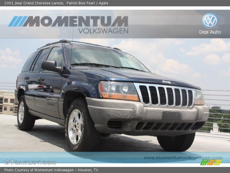 Patriot Blue Pearl / Agate 2001 Jeep Grand Cherokee Laredo