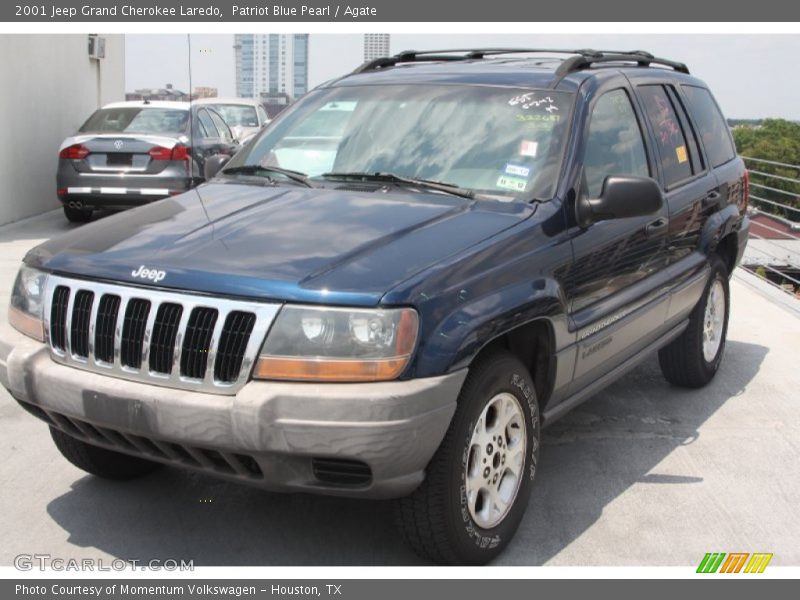 Patriot Blue Pearl / Agate 2001 Jeep Grand Cherokee Laredo