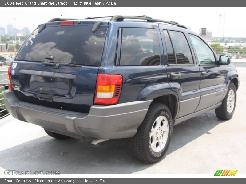 Patriot Blue Pearl / Agate 2001 Jeep Grand Cherokee Laredo