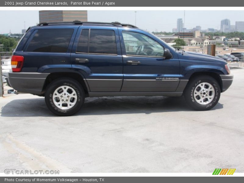 Patriot Blue Pearl / Agate 2001 Jeep Grand Cherokee Laredo