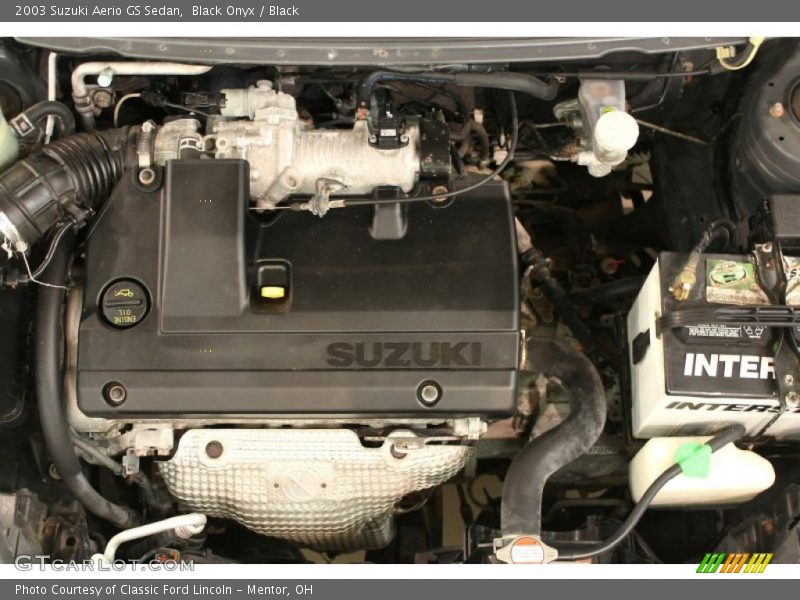 Black Onyx / Black 2003 Suzuki Aerio GS Sedan