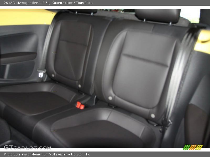 Saturn Yellow / Titan Black 2012 Volkswagen Beetle 2.5L