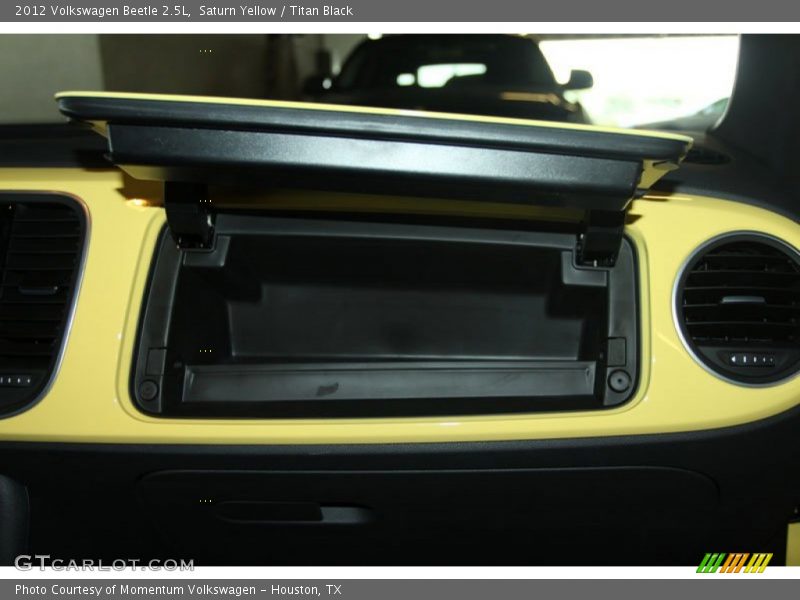 Saturn Yellow / Titan Black 2012 Volkswagen Beetle 2.5L