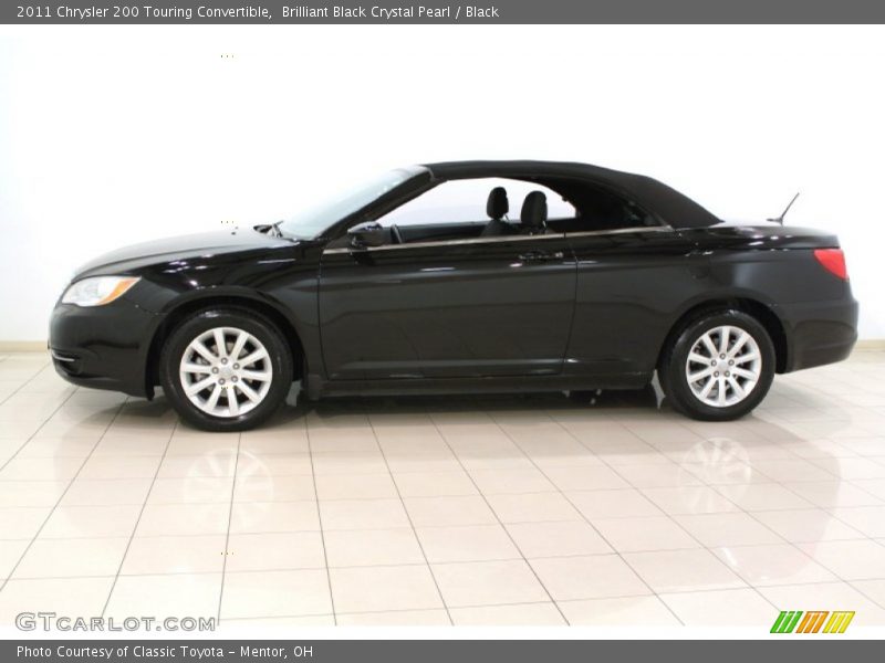  2011 200 Touring Convertible Brilliant Black Crystal Pearl