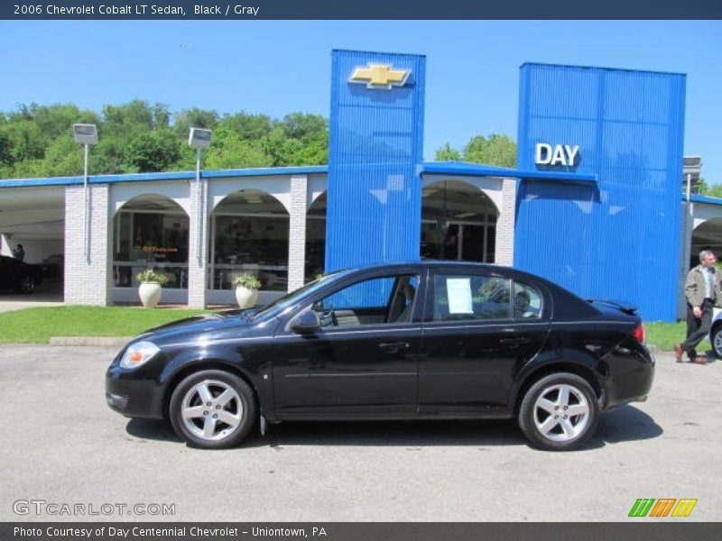 Black / Gray 2006 Chevrolet Cobalt LT Sedan