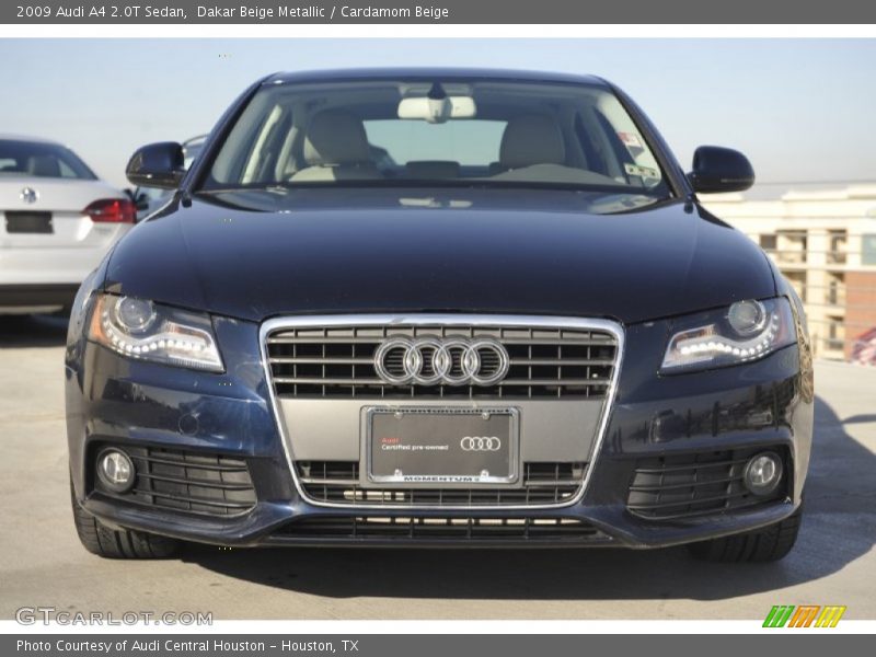 Dakar Beige Metallic / Cardamom Beige 2009 Audi A4 2.0T Sedan