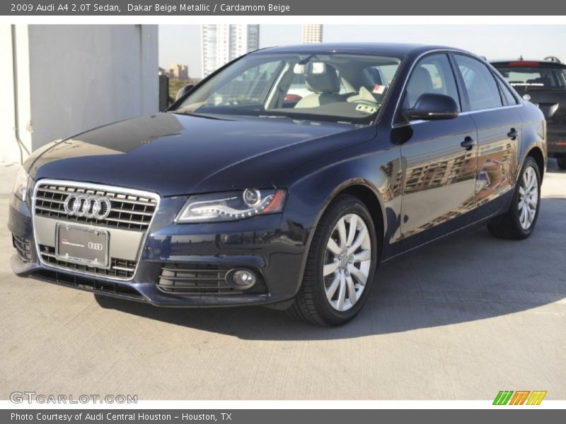 Dakar Beige Metallic / Cardamom Beige 2009 Audi A4 2.0T Sedan