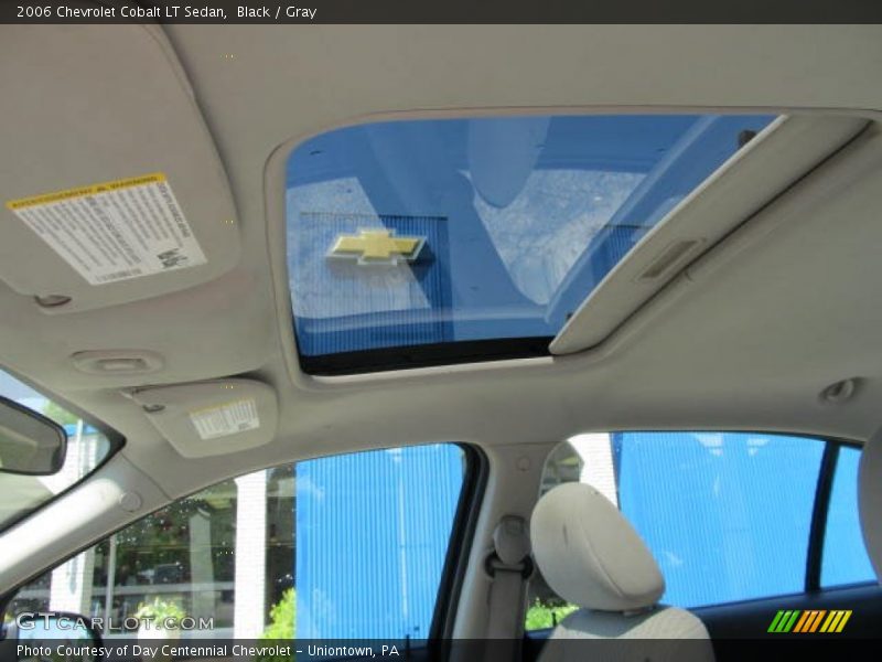 Black / Gray 2006 Chevrolet Cobalt LT Sedan