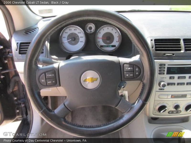 Black / Gray 2006 Chevrolet Cobalt LT Sedan