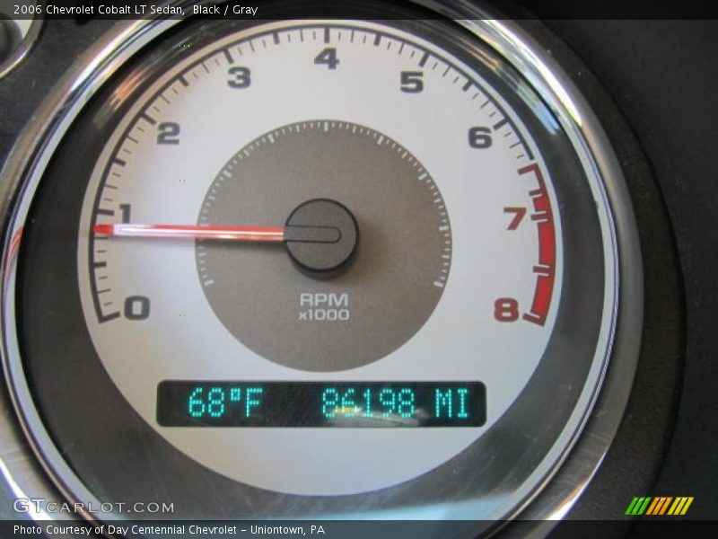 Black / Gray 2006 Chevrolet Cobalt LT Sedan