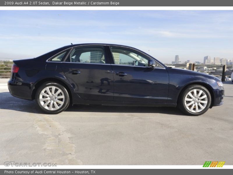 Dakar Beige Metallic / Cardamom Beige 2009 Audi A4 2.0T Sedan