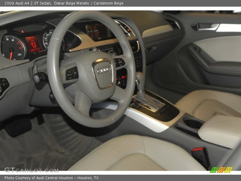 Dakar Beige Metallic / Cardamom Beige 2009 Audi A4 2.0T Sedan