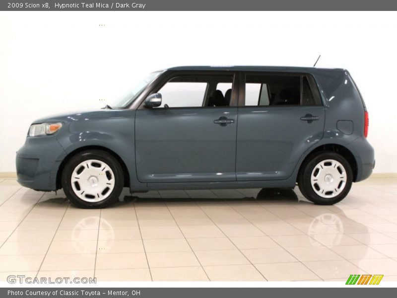 Hypnotic Teal Mica / Dark Gray 2009 Scion xB
