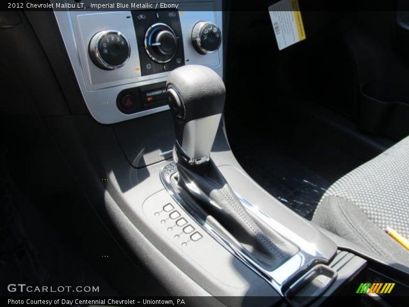 Imperial Blue Metallic / Ebony 2012 Chevrolet Malibu LT