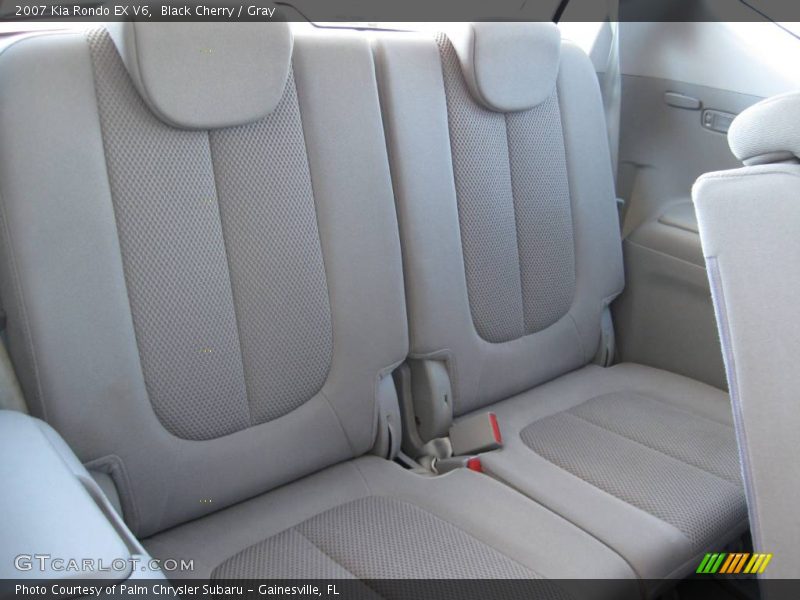 Black Cherry / Gray 2007 Kia Rondo EX V6