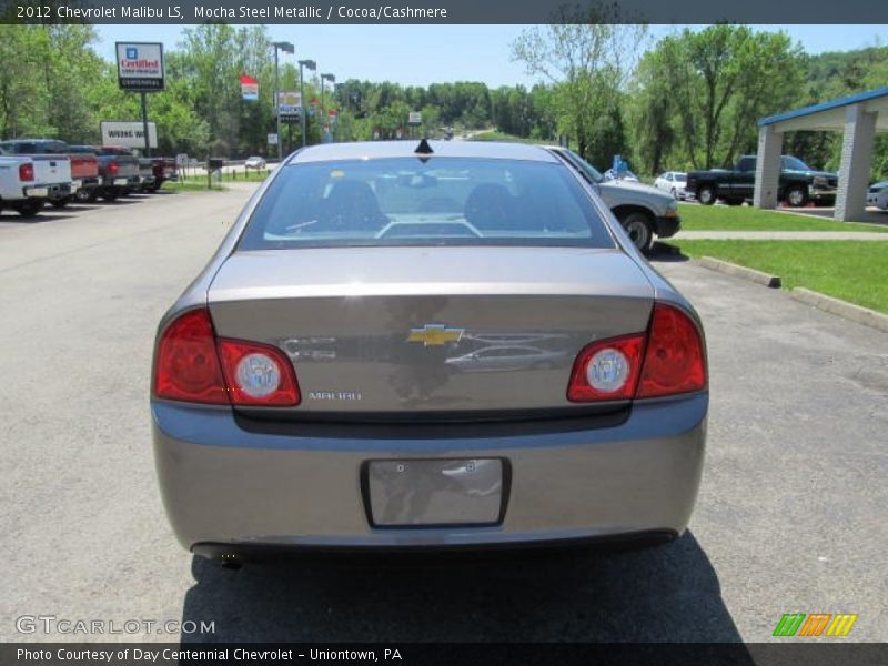 Mocha Steel Metallic / Cocoa/Cashmere 2012 Chevrolet Malibu LS