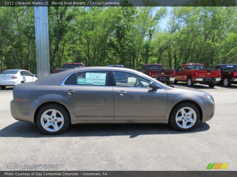 Mocha Steel Metallic / Cocoa/Cashmere 2012 Chevrolet Malibu LS
