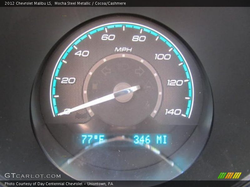 Mocha Steel Metallic / Cocoa/Cashmere 2012 Chevrolet Malibu LS