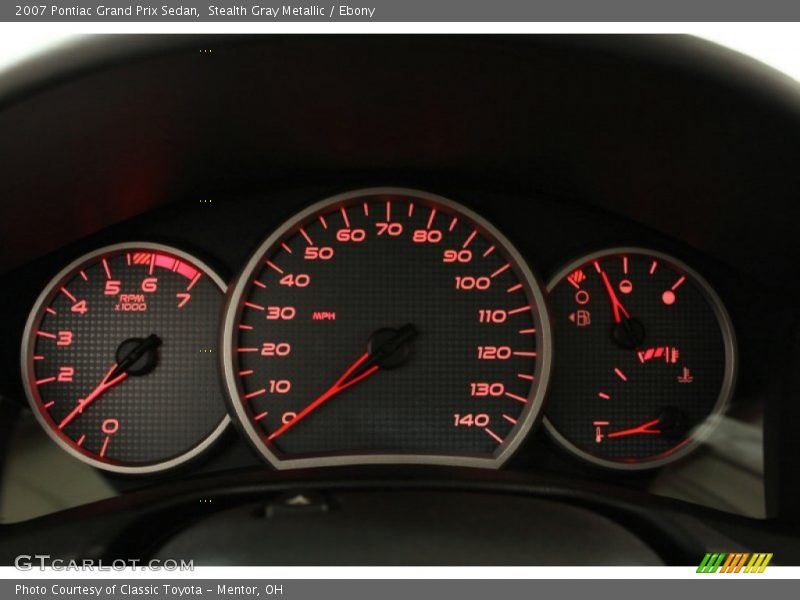 Stealth Gray Metallic / Ebony 2007 Pontiac Grand Prix Sedan